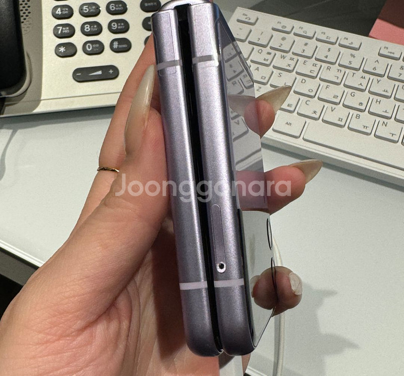 갤럭시 Z플립3 256GB 퍼플--2