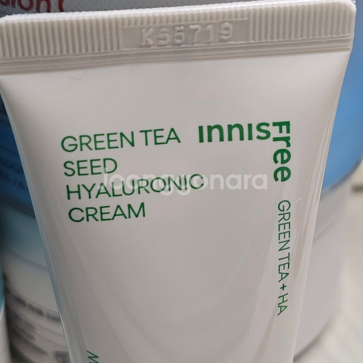 이니스프리 그린티 씨드 히알루론산 크림 30ml--1