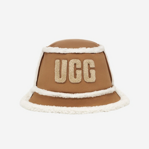 UGG 어그 플리스 버킷햇 체스트넛