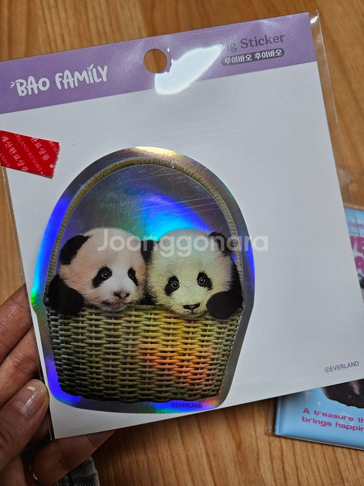푸바오 빅스티커,루이후이 빅 스티커--1