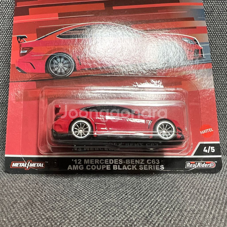 핫휠 리얼라이더 메르세데스 벤츠 C63 AMG 쿠페--1