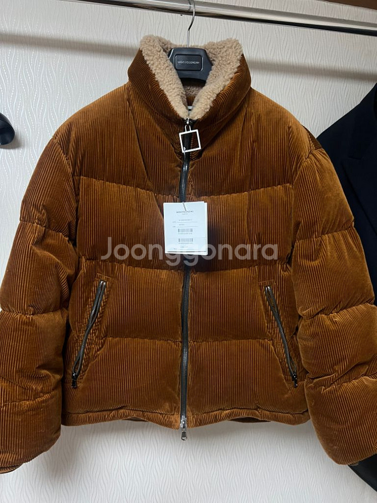 우영미 19FW 코듀로이 패딩 46--1