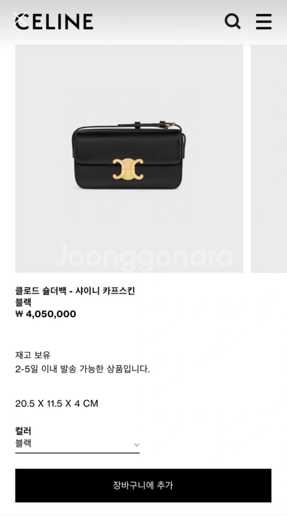 셀린느가방--1