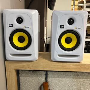 krk rokit5 g3 화이트 스피커 1조