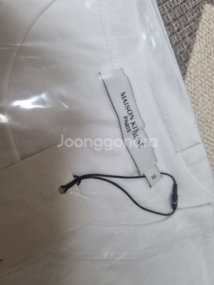 메종키츠네 더블헤드폭스 반팔티--1