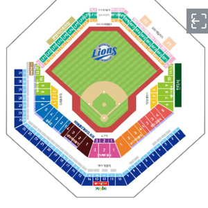 7/27(토) 삼성라이온즈 kt전 블루존 2연석
