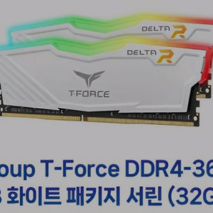 팀그룹 ddr4 3600 32g