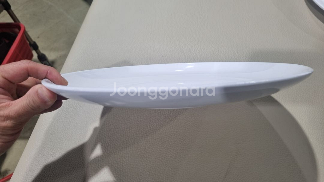 완전새상품)멜라민 원형접시 뷔페(11경:2,500원)--1