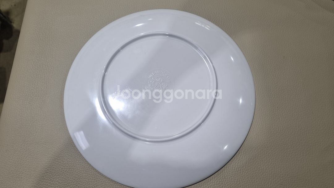 완전새상품)멜라민 원형접시 뷔페(11경:2,500원)--2