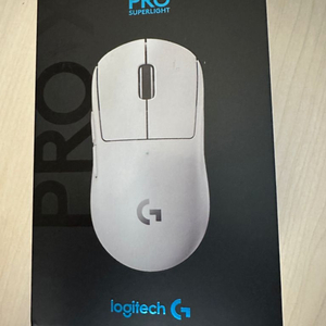 로지텍 Gpro Superlight (화이트) 마우스