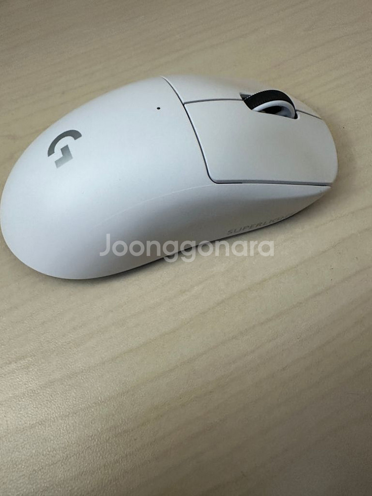 로지텍 Gpro Superlight (화이트) 마우스--2