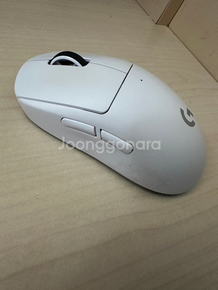로지텍 Gpro Superlight (화이트) 마우스--4