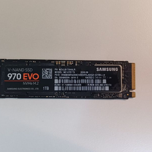 삼성 970 EVO 1T SSD 중고팝니다