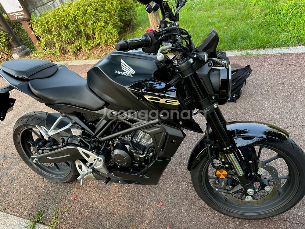 2024년식 혼다 cb125r 125cc 오토바이--2