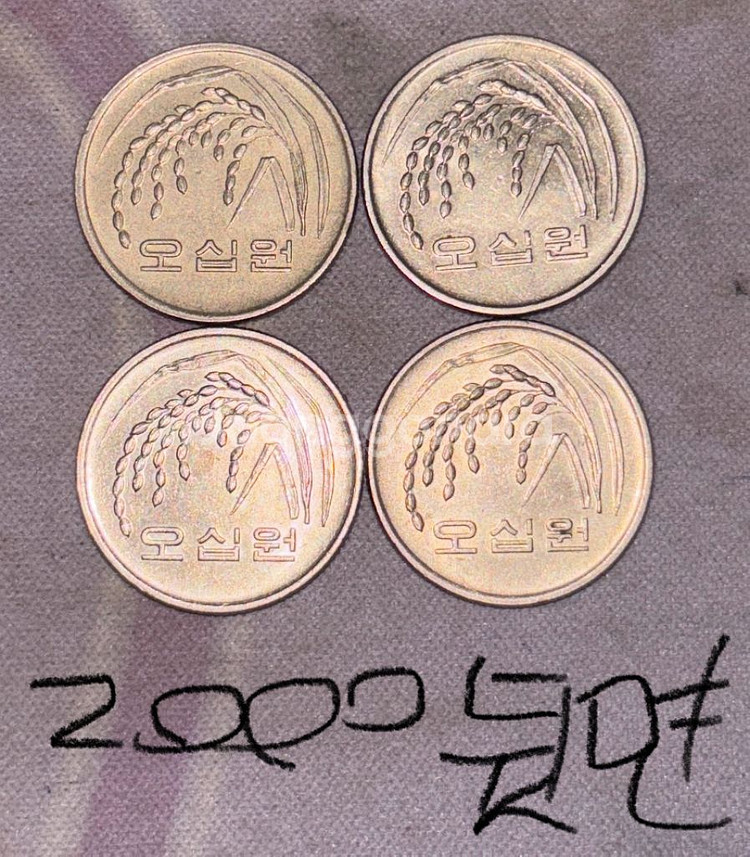 희귀동전 50원--5