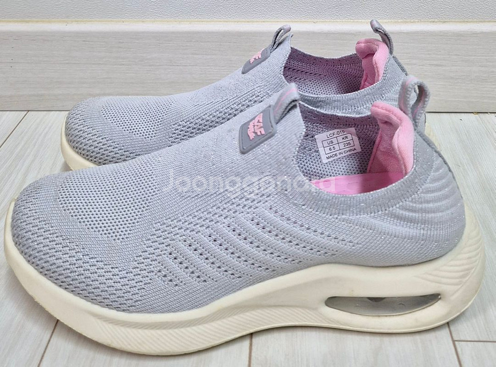 르카프 니트 슬립온 워킹화 235--2