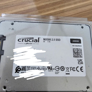 crucial mx500 2T ssd팝니다.