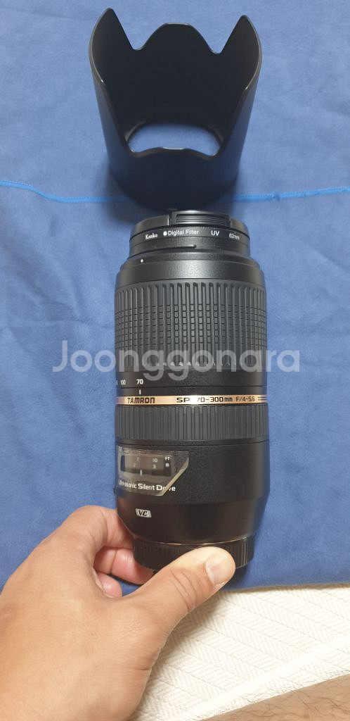 s급 탐론 sp 70-300 di vc 캐논+캔코필터--0