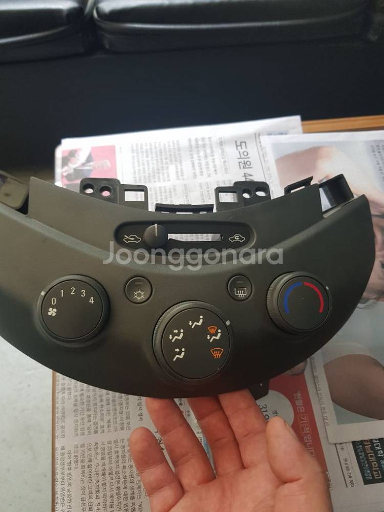 스파크 수동에어컨 공조기 컨트롤러--1