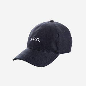 A.P.C 아페쎄 찰리 베이스볼 캡 인디고 56