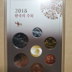 2018년 한국 은행 기념 주화 민트 세트 미사용