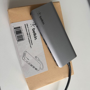 벨킨 7in1 멀티 어댑터 젠더(usb c)