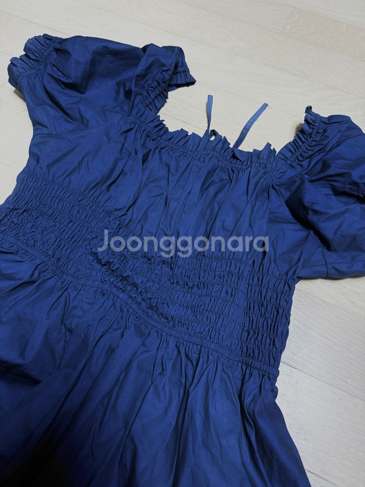 새제품 택 O 네이비 모르클 원피스 (택포가격)--1