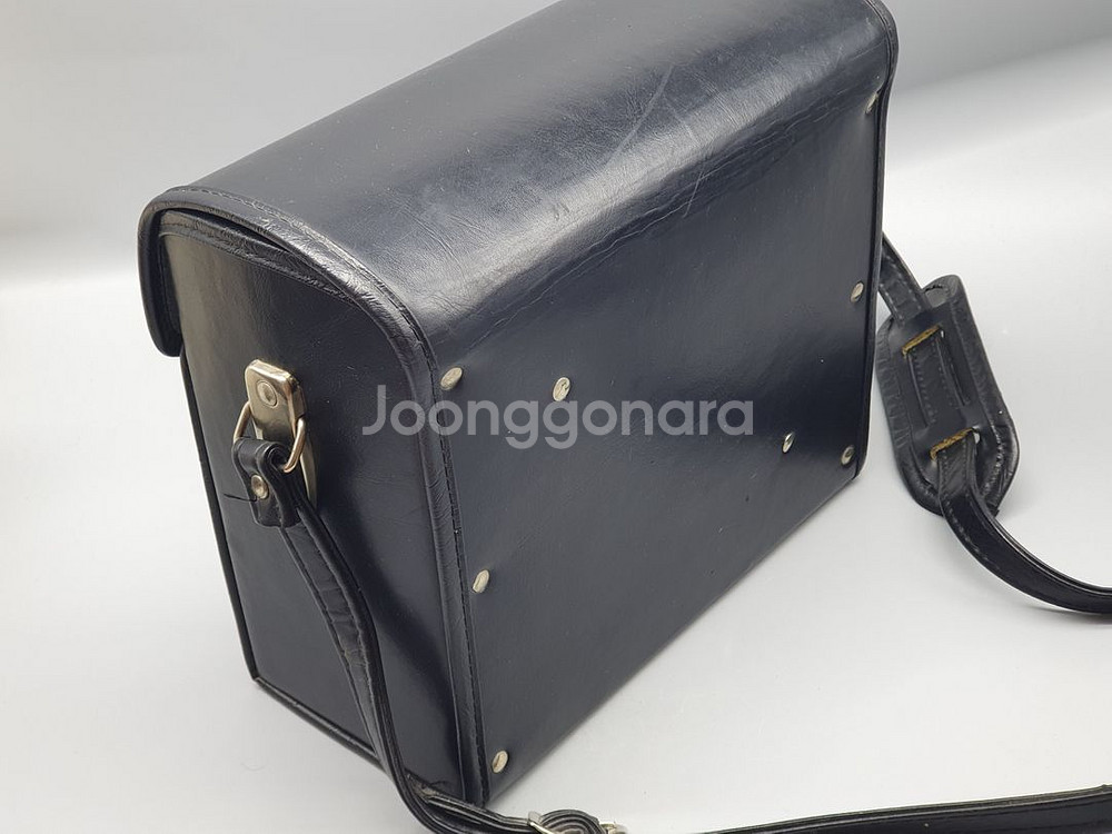 사각 블랙 가죽 가방 BG254--1