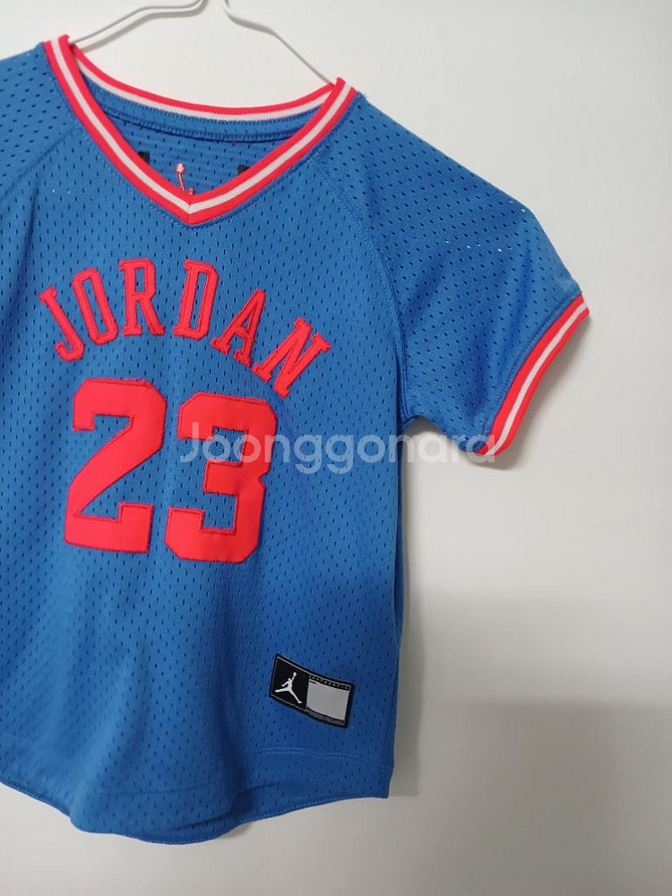 남여아동 나이키 에어조던 반팔티셔츠 (스판3-4)--1