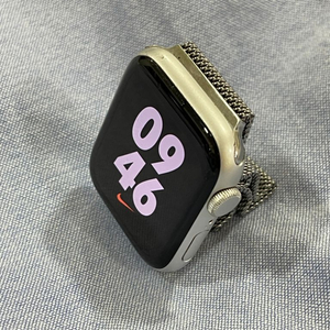 애플워치se 1세대 44mm gps 실버 알루미늄