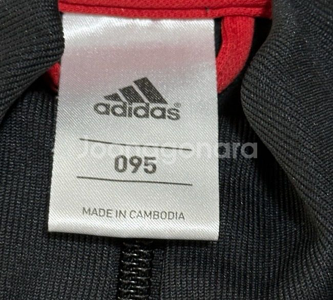 아디다스 AC밀란 금장 블랙골드 트랙탑 져지집업 95--3