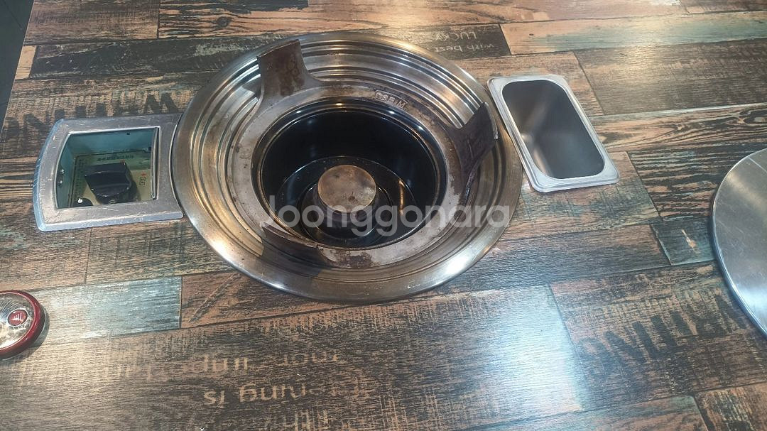 튤젠 숯불 가스겸용 착화식 로스타 도시가스용--3