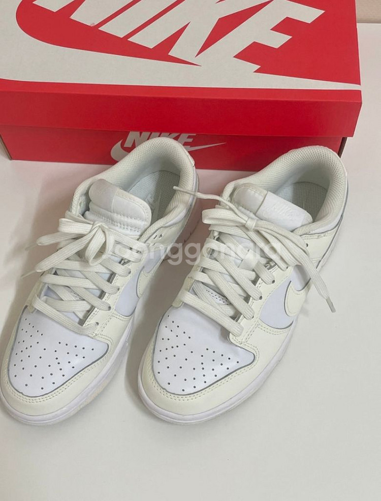 나이키 덩크로우 화이트앤세일 245--3