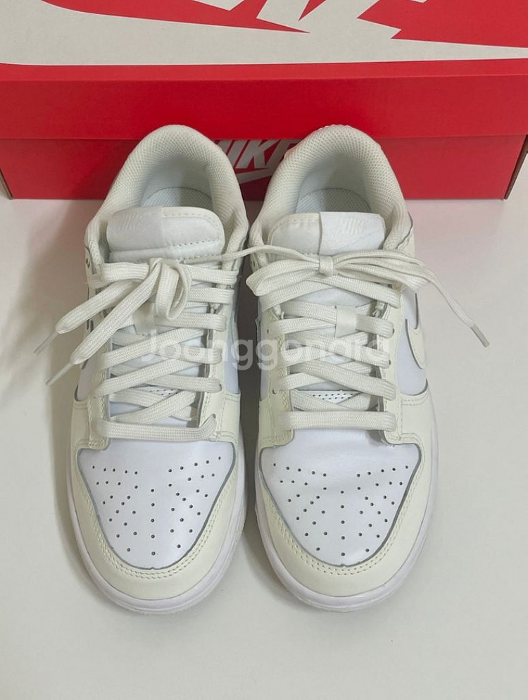 나이키 덩크로우 화이트앤세일 245--2
