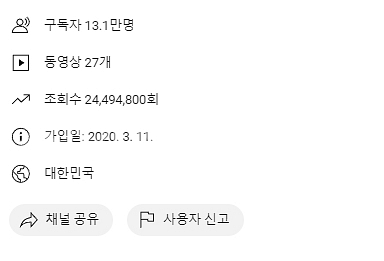 유튜브 채널 판매(실시간 노출용).--1