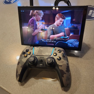 PS5 듀얼센스 그레이 카모플라주