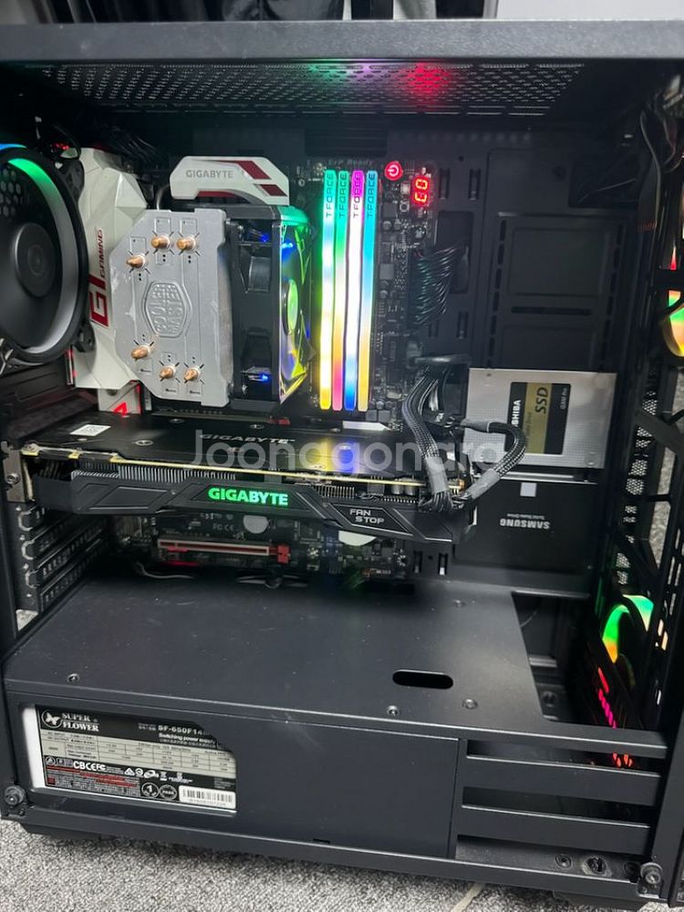 게이밍 pc i7-6700k gtx1080--1
