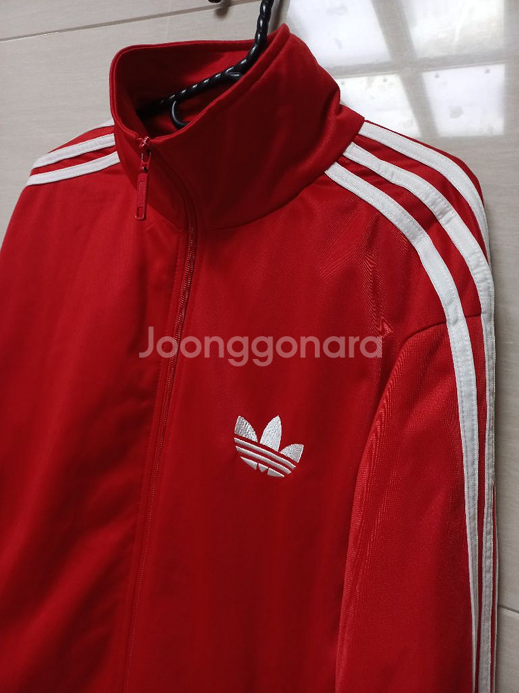 아디다스 파이어버드 레드 빨흰 빨강 트랙탑 져지 95--1