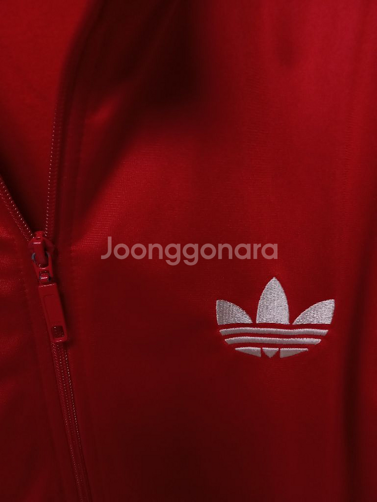 아디다스 파이어버드 레드 빨흰 빨강 트랙탑 져지 95--2