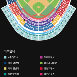 7/26 문학 ssg 두산 3루홈런커플존 연석 정가양도