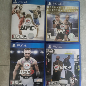 ps4 타이틀 ufc1~4 묶음 판매