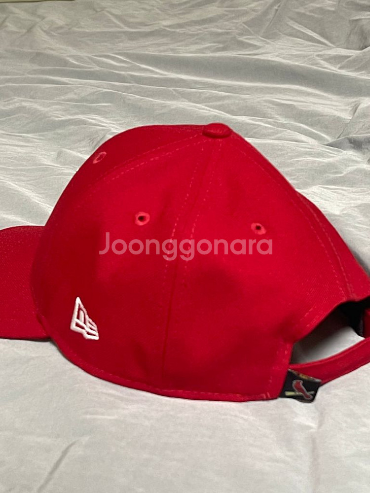 뉴에라 빨강모자--1
