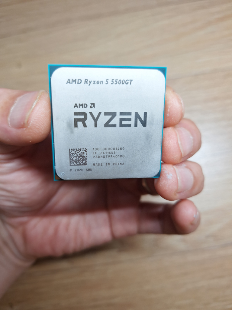 AMD cpu 라이젠 5500gt