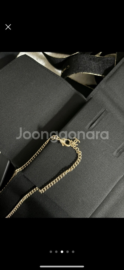 샤넬 목걸이 새상품--2