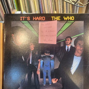 the Who.its hard.82.US.초반민트급lp