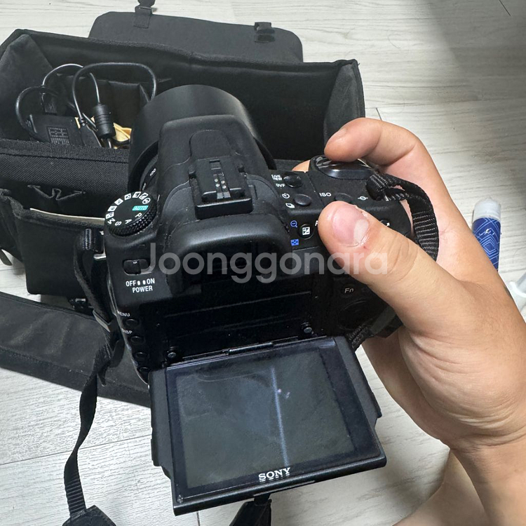 소니 알파350 급처 합니다. 돈이급해서 팔아요..ㅠㅠ--1