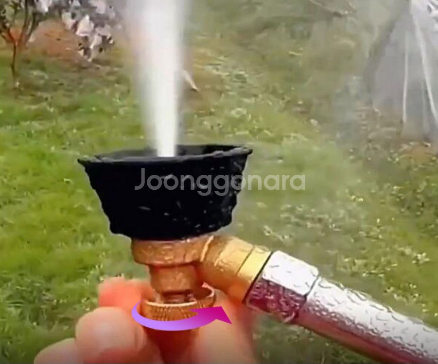 흑선풍고압노즐 농업용 범용 고압 분무기 1+1--3