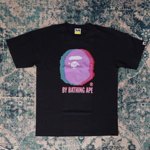 Bape 베이프 글리치 빅에이프 블랙 XL,2XL 정품