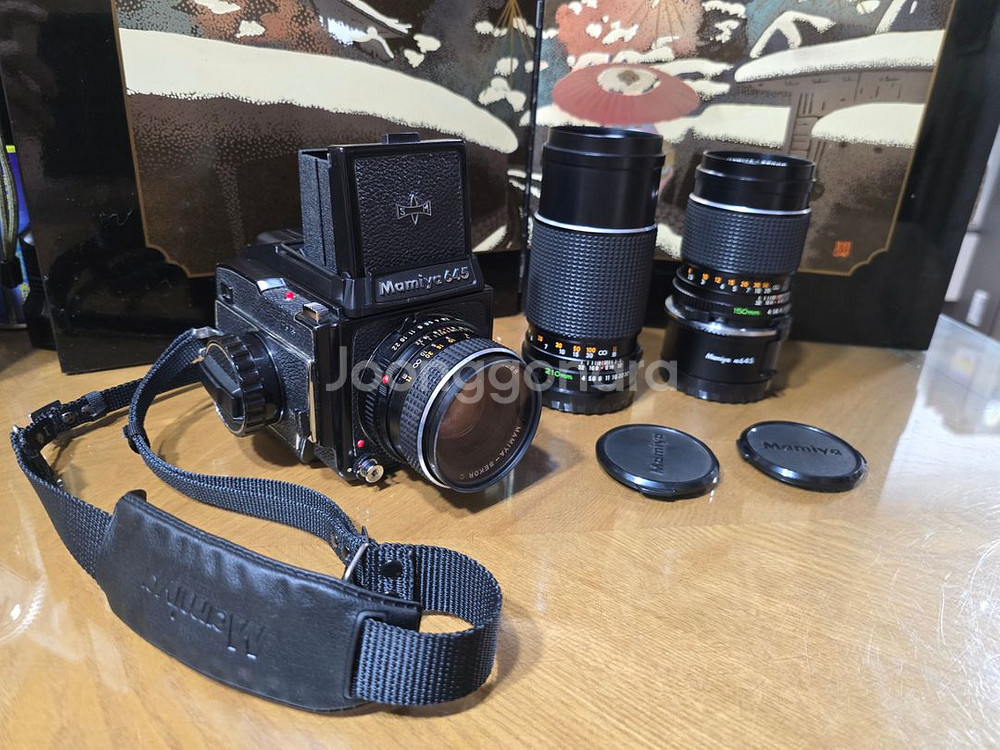 명품 MAMIYA M645 중형카메라세트--1
