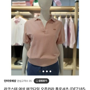 팝니다) 24ss 라코스테 폴로셔츠 4만원